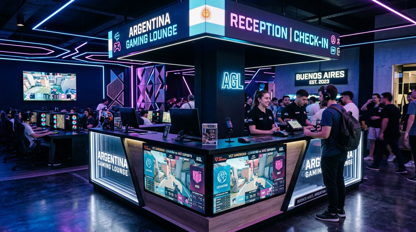 Recepción Arena Gamer ARG
